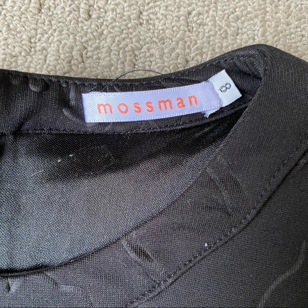 ⛔️Mossman black Long sleeve embossed dress AU8 - Picture 8 of 12
